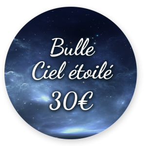 Option Bulle Ciel étoilé 30€ - Bulle d'un soir Alsace